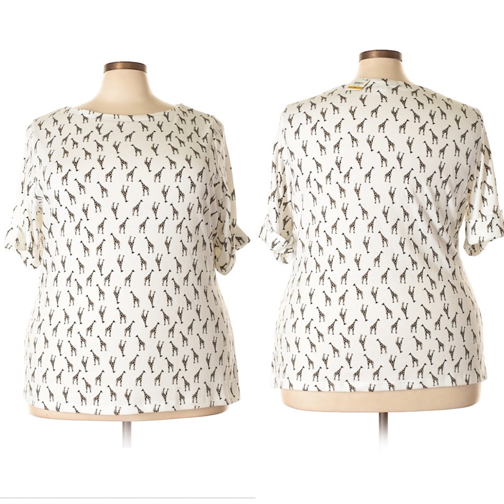 Giraffe Printed Top